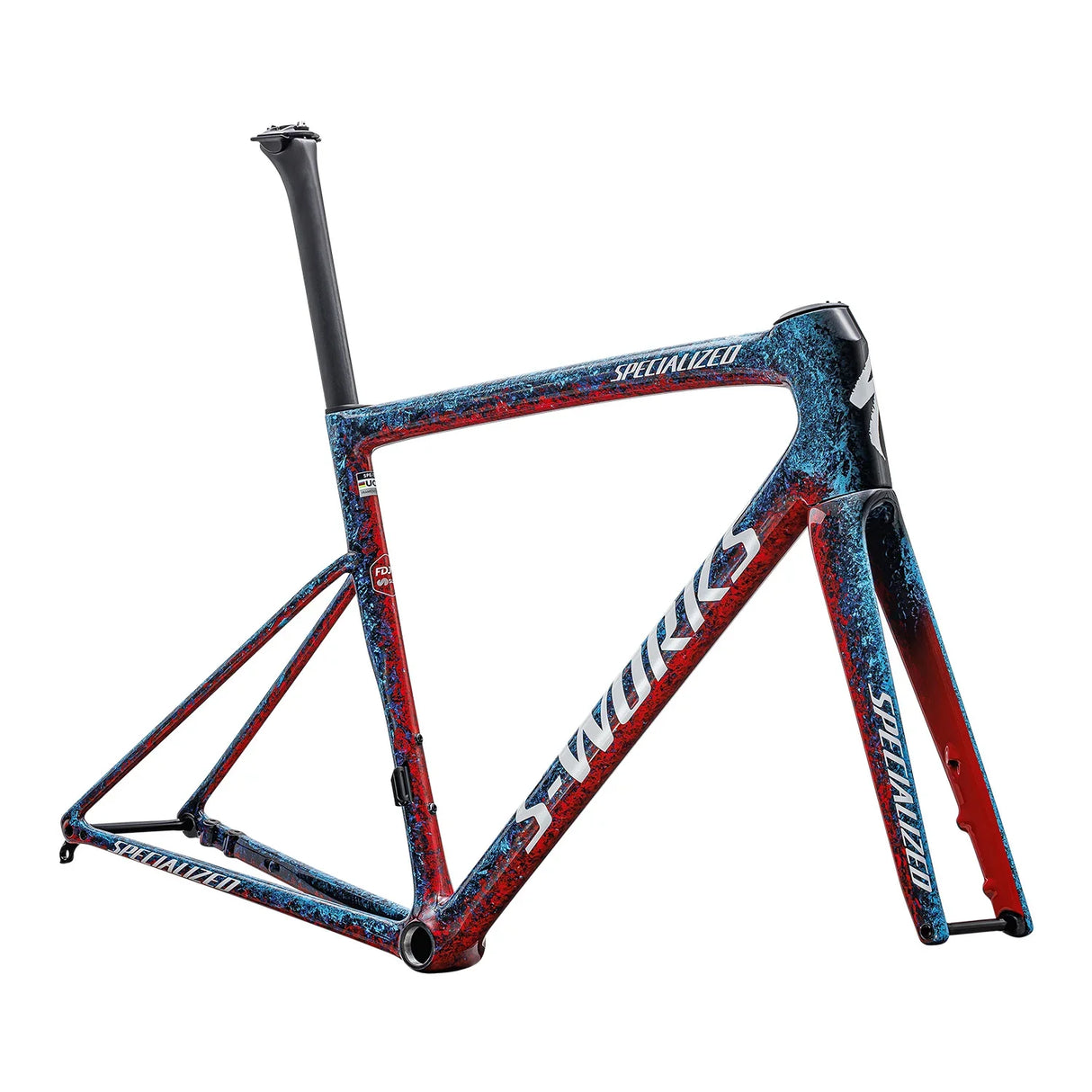 S-Works Tarmac SL8 Team Frameset FDJ - SUEZ | Strictly Bicycles