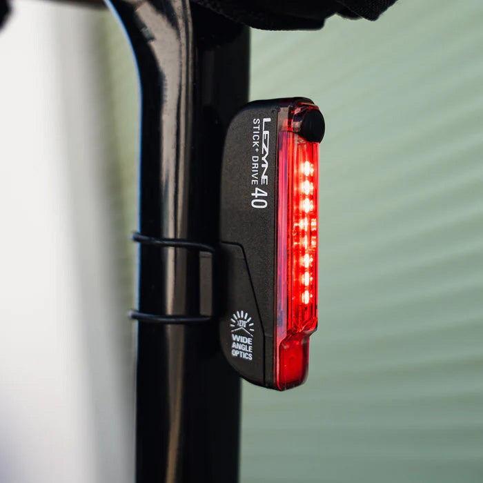 Lezyne Stick+ Drive Taillight | Strictly Bicycles