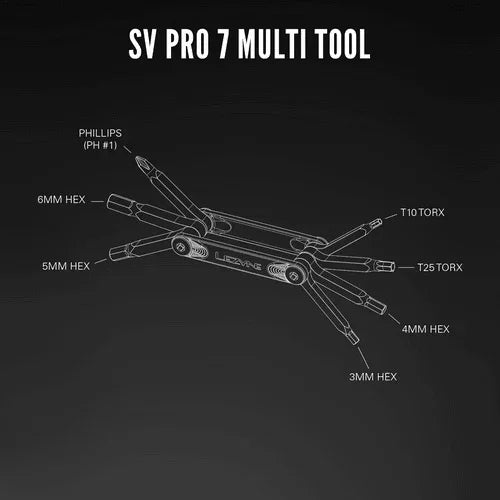 Lezyne SV Pro Multi-Tool | Strictly Bicycles