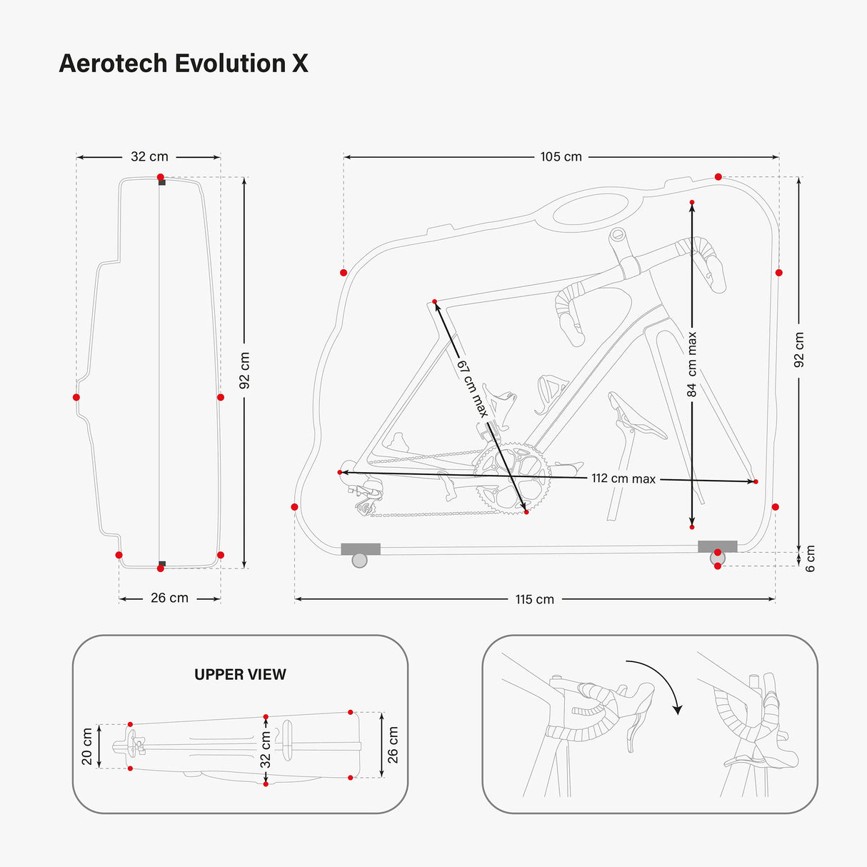 SCICON Aerotech Evolution X TSA Bike Travel Case | Strictly Bicycles