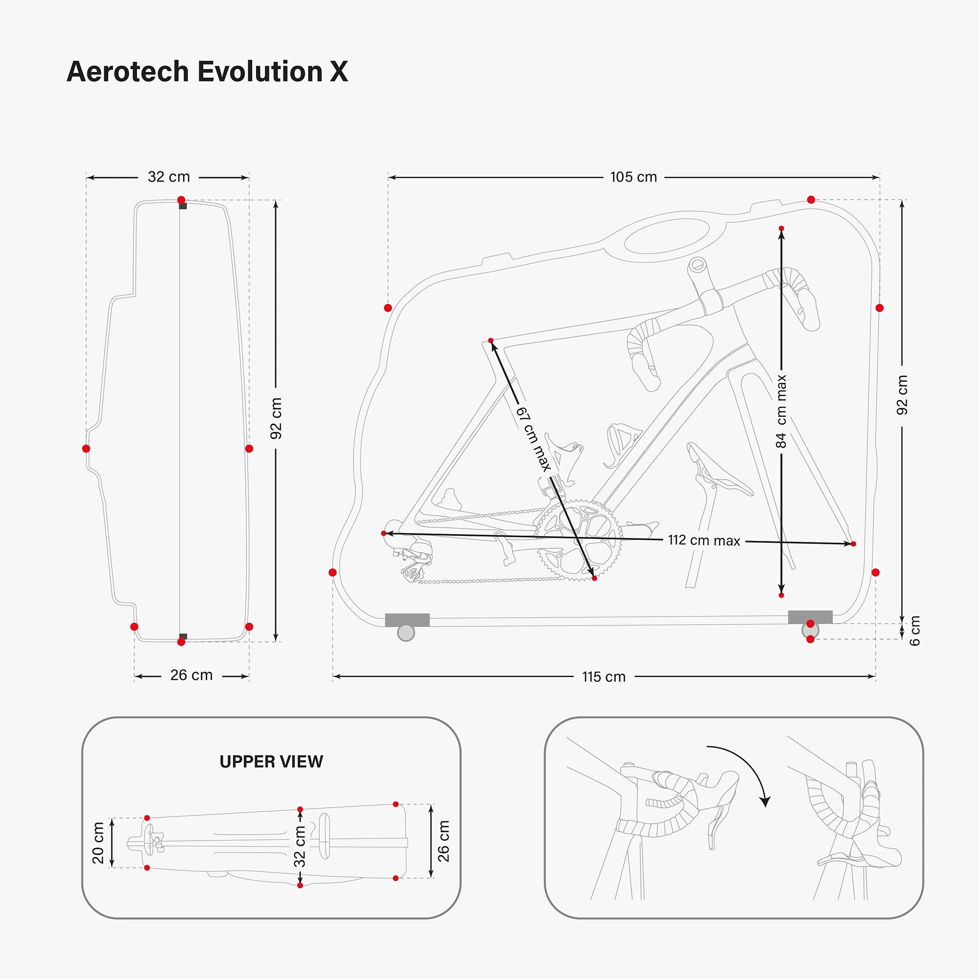 SCICON Aerotech Evolution X TSA Bike Travel Case | Strictly Bicycles
