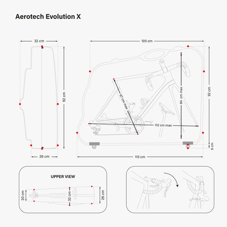 SCICON Aerotech Evolution X TSA Bike Travel Case | Strictly Bicycles