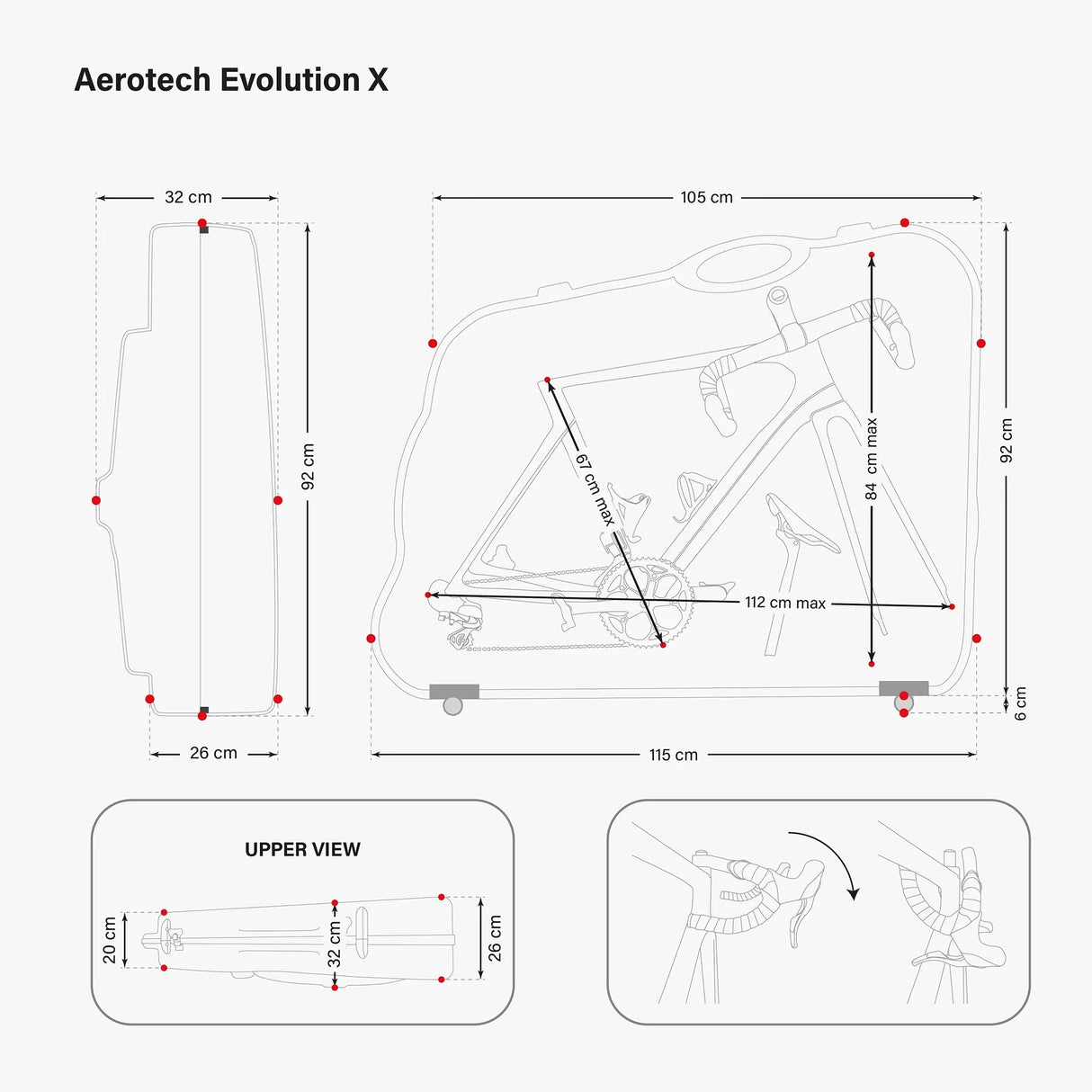 SCICON Aerotech Evolution X TSA Bike Travel Case | Strictly Bicycles