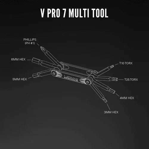 Lezyne V Pro Multi-Tool | Strictly Bicycles