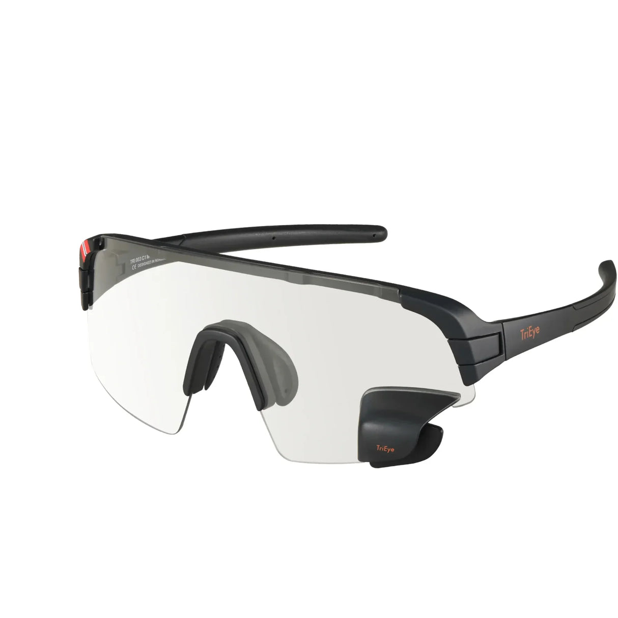 View Sport Photochromic - Cycling Glasses with Mirror (Open Box)