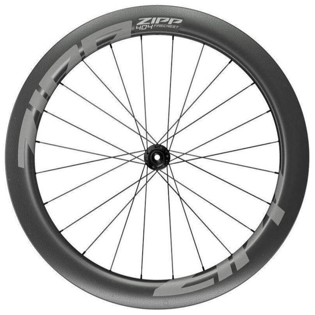 Zipp 404 Firecrest Tubeless Disc - Front | Strictly Bicycles