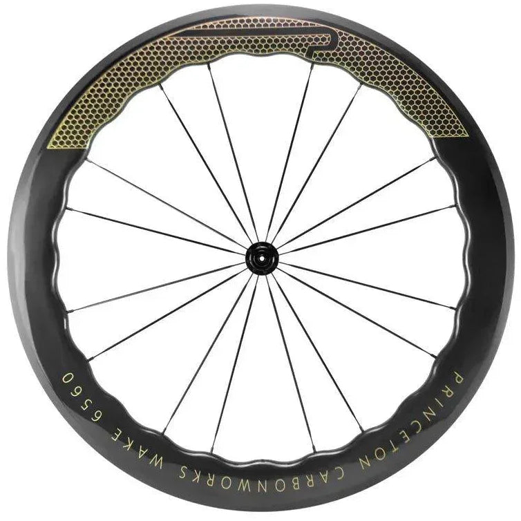 Princeton CarbonWorks WAKE 6560 | Mach 7580 Staggered Rim Wheelset | Strictly Bicycles