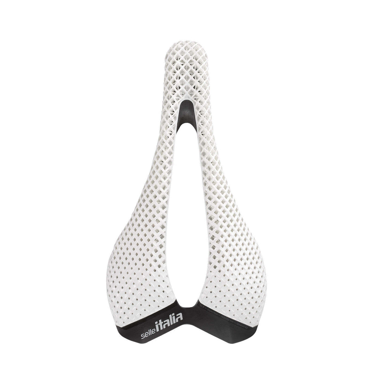 Selle Italia SLR 3D Carbon Opal White Saddle | Strictly Bicycles