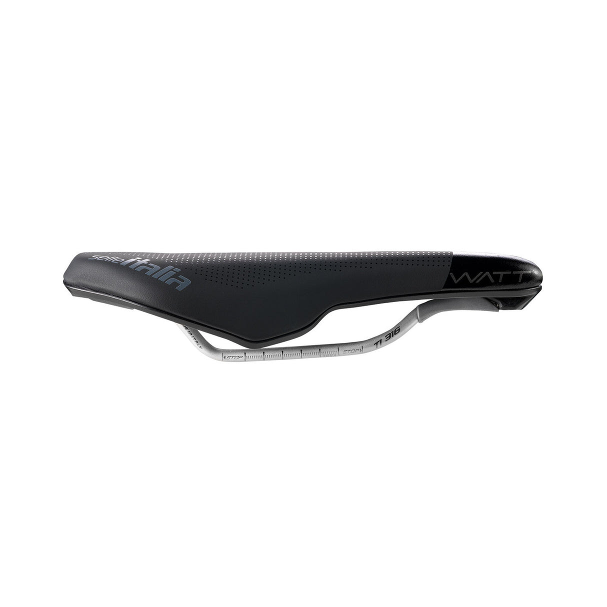 Selle Italia Watt TI 316 Gel Superflow Saddle | Strictly Bicycles
