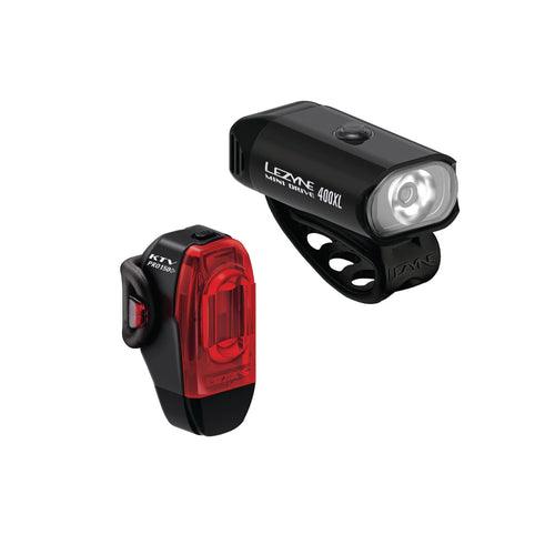 Lezyne Mini Drive 400XL / KTV Drive Pro+Pair | Strictly Bicycles