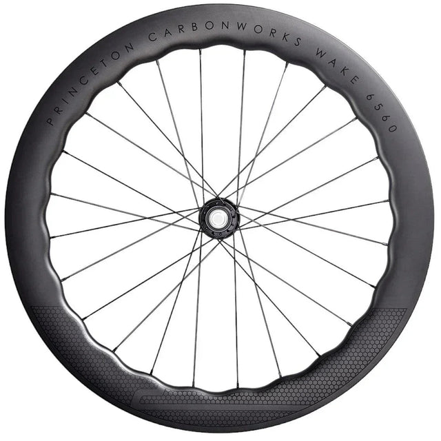 Princeton CarbonWorks WAKE 6560 | Mach 7580 Staggered Rim Wheelset | Strictly Bicycles