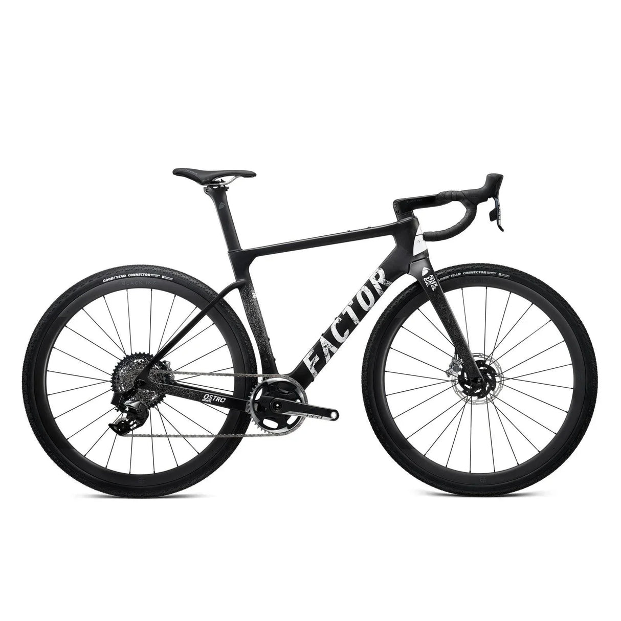 factor ostro gravel as a road bike Factor Ostro Gravel - SRAM Force XPLR With Power Meter