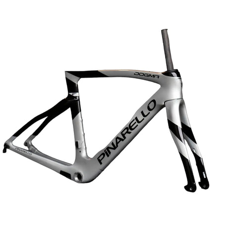 Pinarello Dogma F Disk Frameset - Speedster Silver | Strictly Bicycles