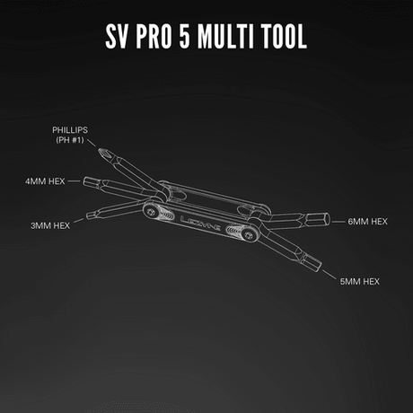 Lezyne SV Pro Multi-Tool | Strictly Bicycles