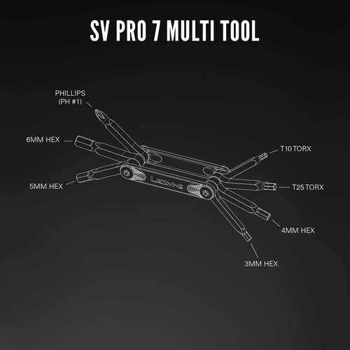 Lezyne SV Pro Multi-Tool | Strictly Bicycles