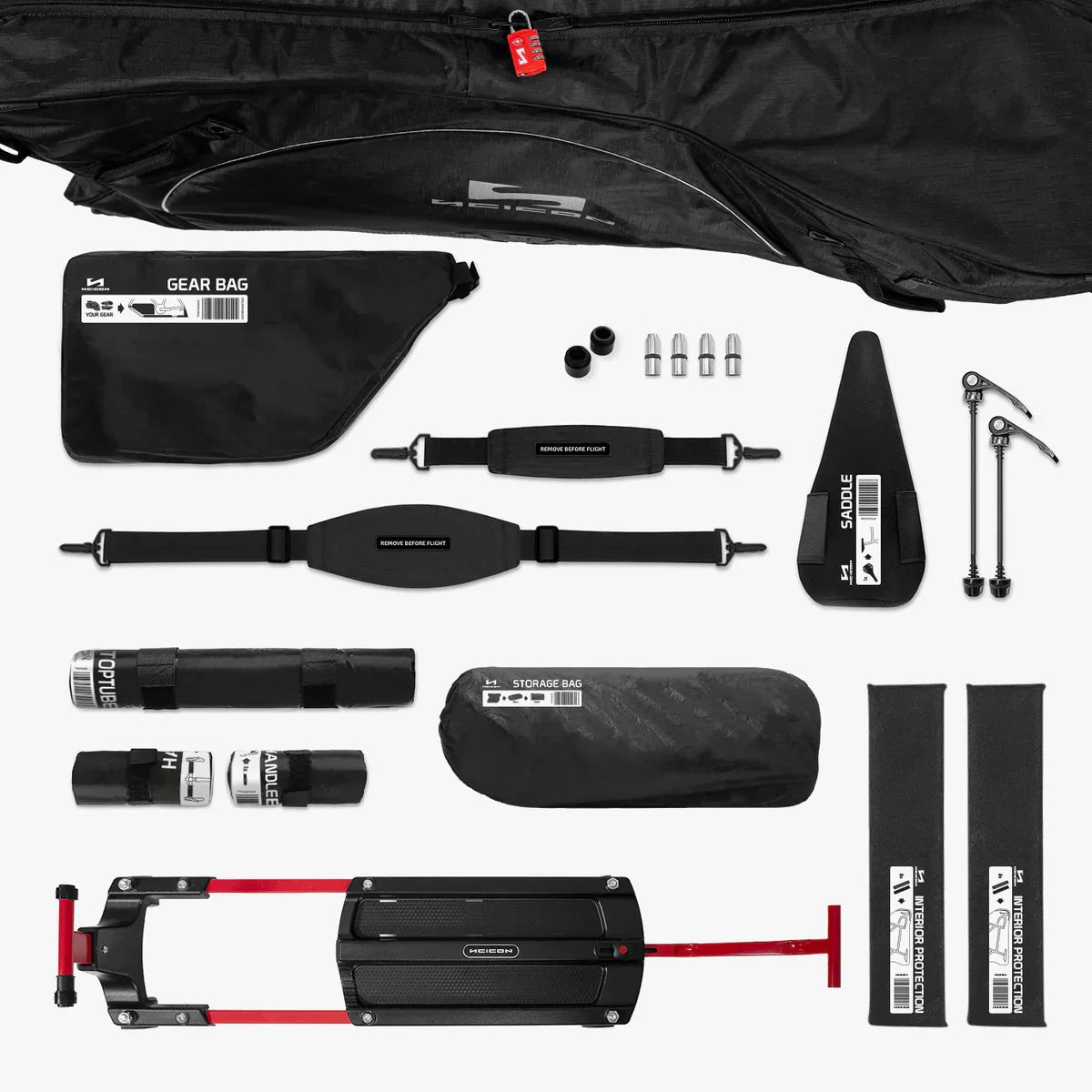 アクセサリー Scicon Aerocomfort Road 3 SCICON AeroComfort Road 3.0 Bike Travel Bag | Strictly Bicycles
