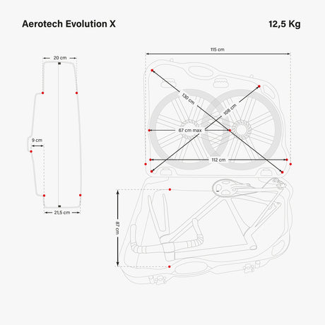 SCICON Aerotech Evolution X TSA Bike Travel Case | Strictly Bicycles