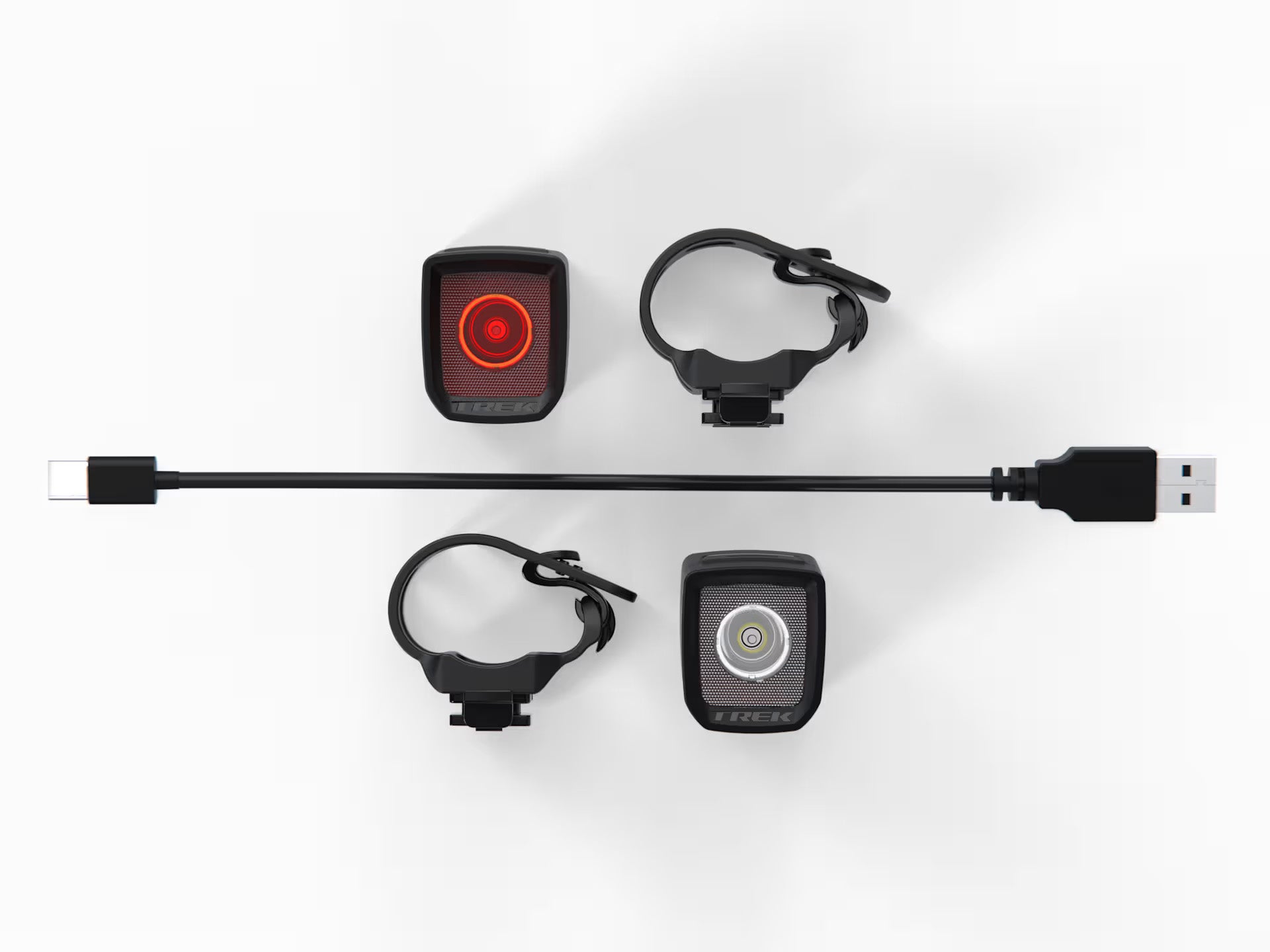 Trek Ion 100 R/Flare R City Bike Light Set | Strictly Bicycles