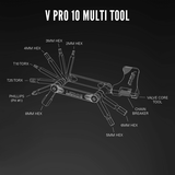 Lezyne V Pro Multi-Tool | Strictly Bicycles