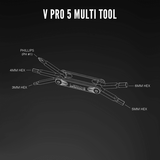 Lezyne V Pro Multi-Tool | Strictly Bicycles