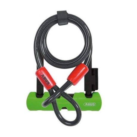 Abus U-Locks - Ultra 410 Mini LS + Cobra 10 Cable | Strictly Bicycles