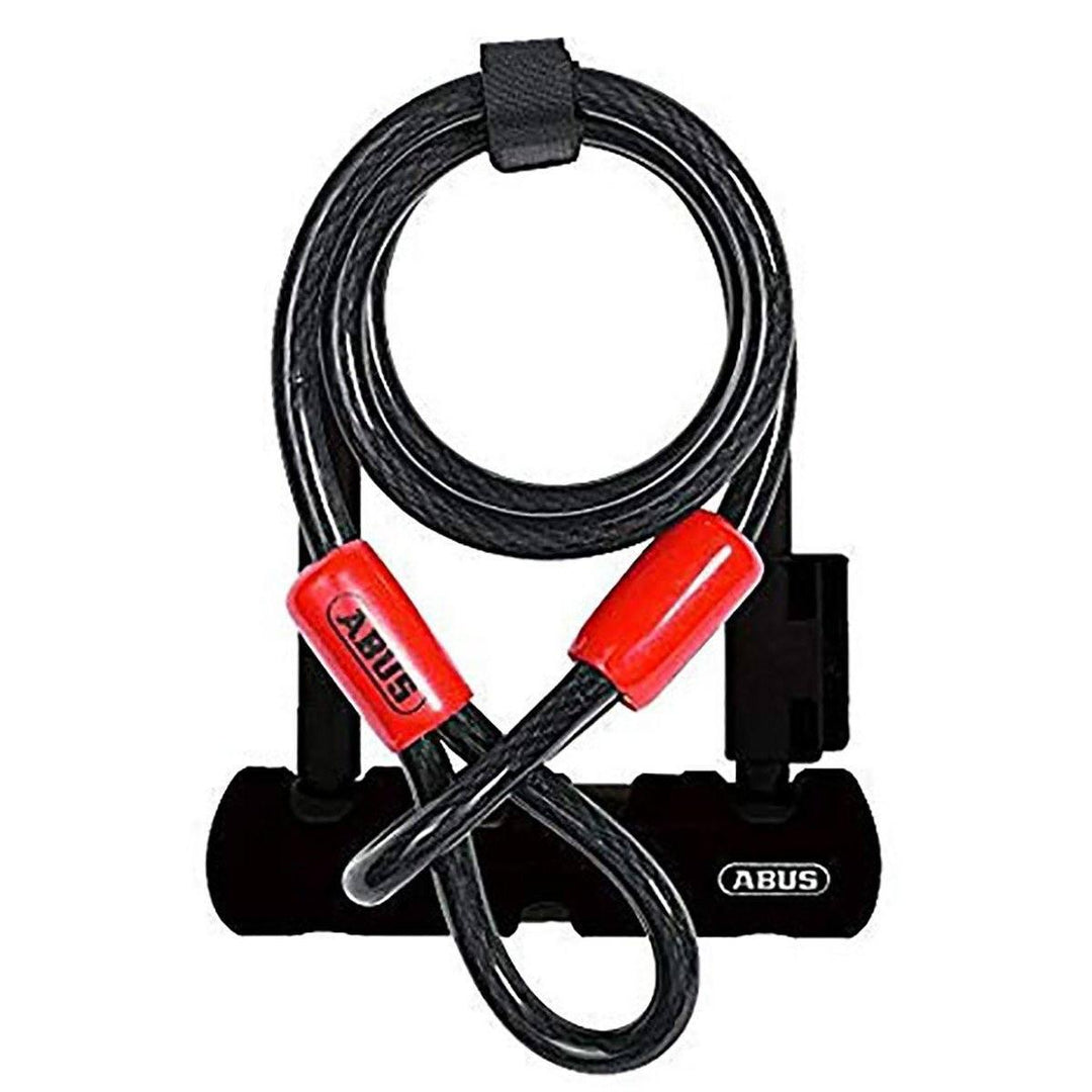 Abus U-Locks - Ultra 410 Mini LS + Cobra 10 Cable | Strictly Bicycles 