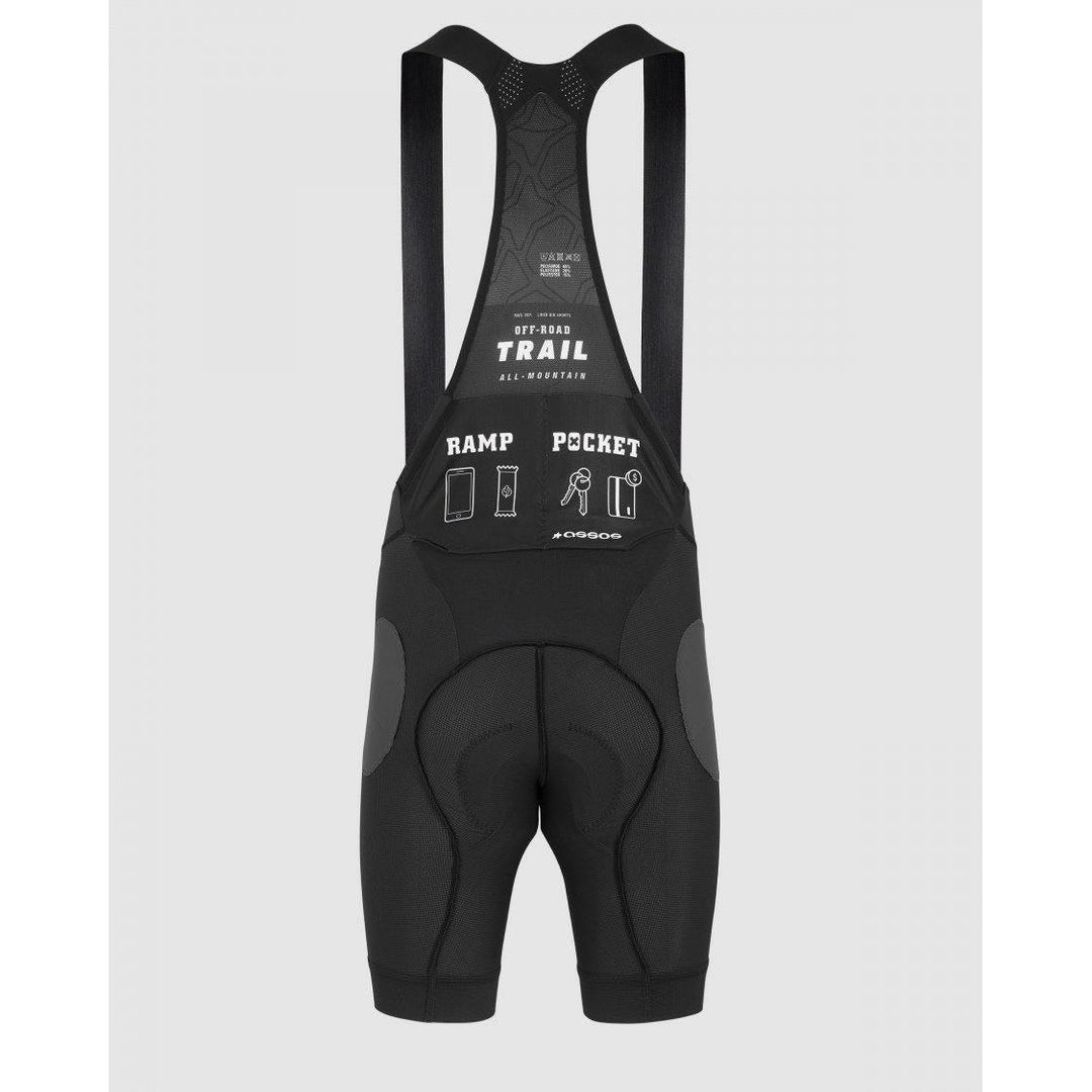 Assos of Switzerland Trail Liner Bib Shorts | Strictly Bicycles 