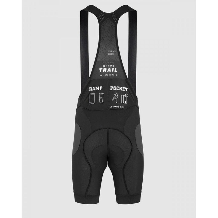 Assos of Switzerland Trail Liner Bib Shorts | Strictly Bicycles 