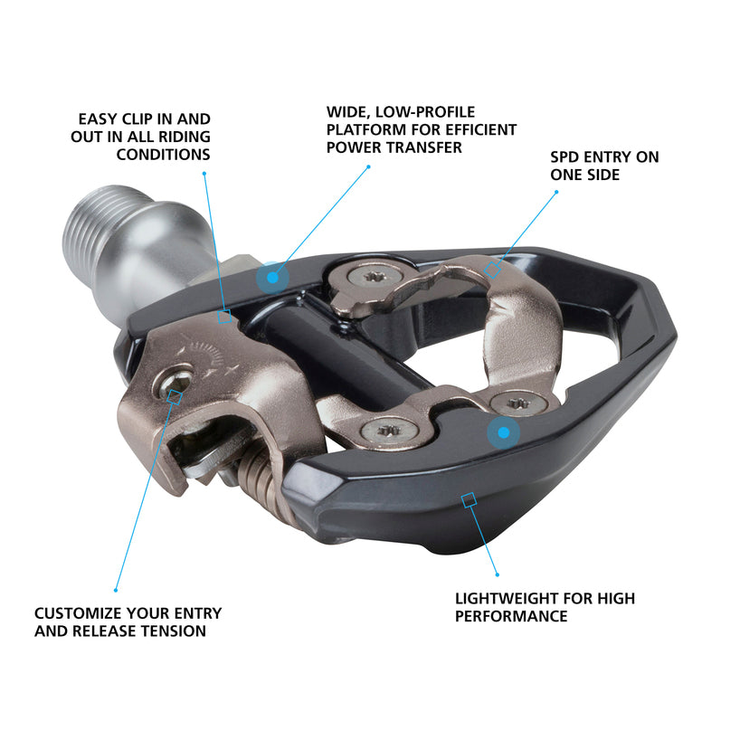 Shimano PD-ES600 SPD Pedals | Strictly Bicycles
