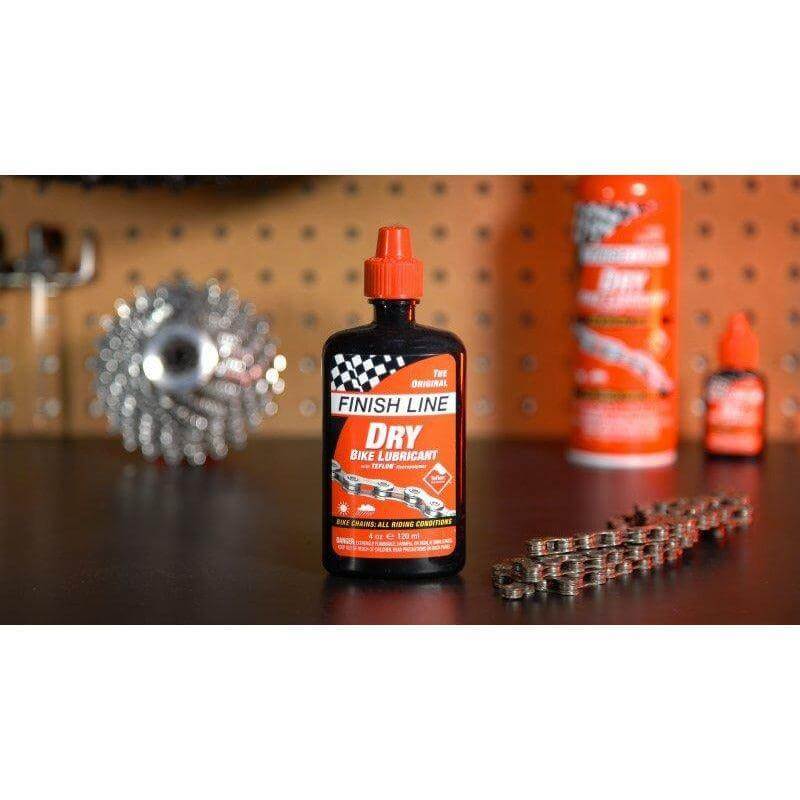 Finish Line DRY Lube with Teflon fluoropolymer | Strictly Bicycles