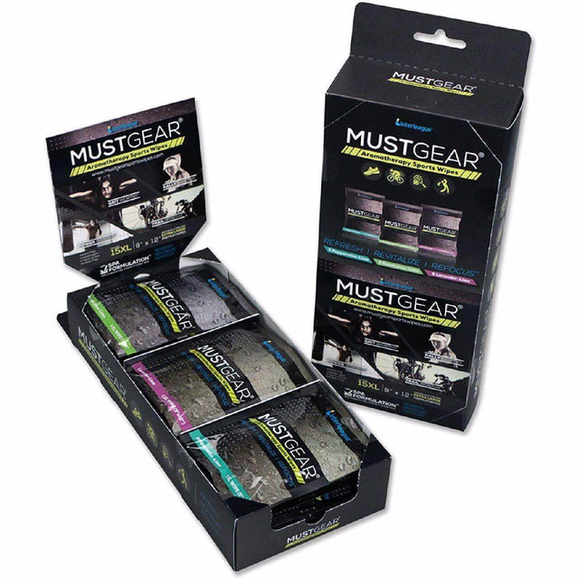 Interleague MustGear Aromatherapy Sports Wipes | Strictly Bicycles