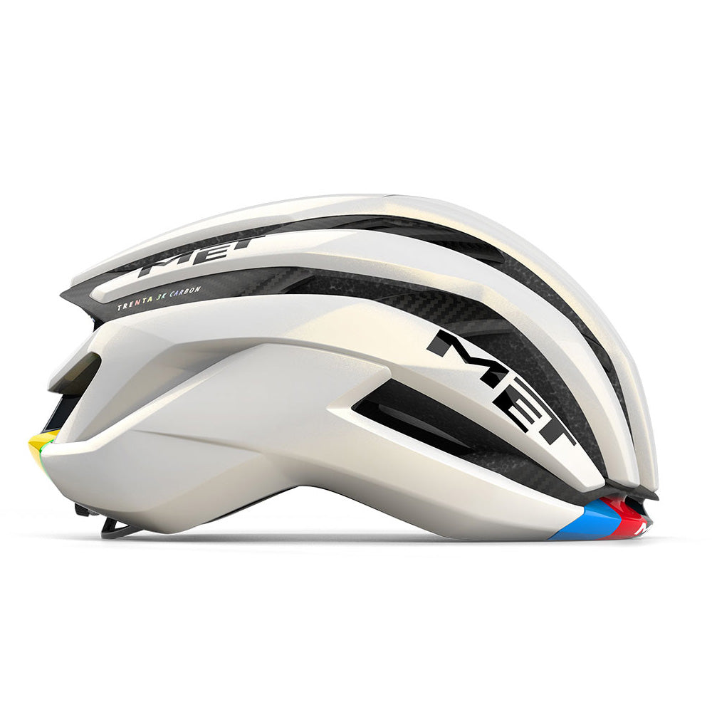 MET Trenta 3K Carbon Rainbow Edition | Strictly Bicycles