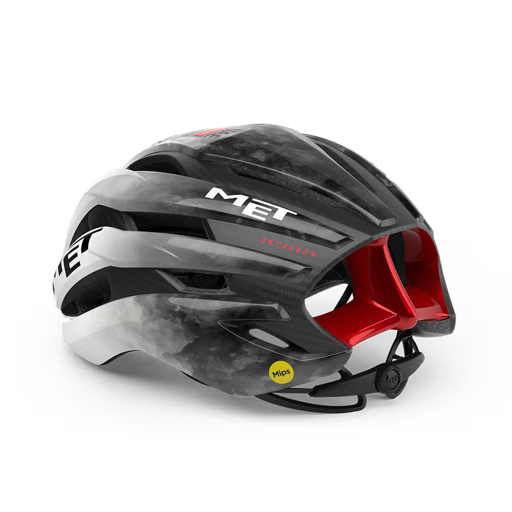 MET Trenta 3K Carbon UAE Team Emirates XRG World Tour DNA Helmet | Strictly Bicycles