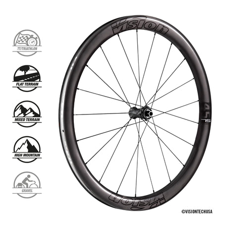 Vision Merton 45 SL Disc Wheelset | Strictly Bicycles