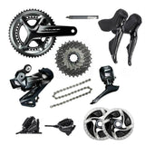 Shimano Dura-Ace Di2 R9170 Disc with Power Meter Groupset | Strictly Bicycles 
