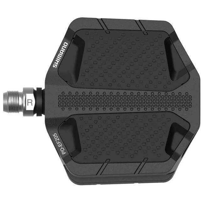 Shimano PD-EF205 Flat Pedals | Strictly Bicycles 