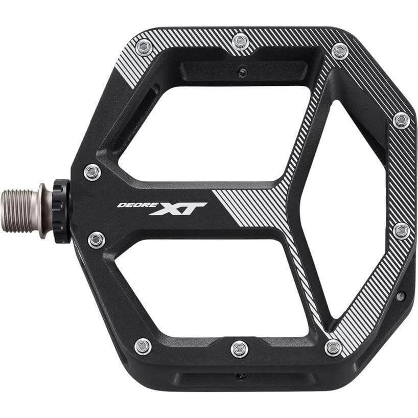 Shimano PD-M8140 Deore XT Flat Pedals | Strictly Bicycles 
