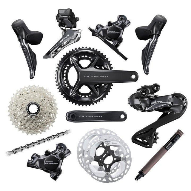 Shimano Ultegra R8170 Di2 Hydraulic Disc Electronic Group with Power Meter | Strictly Bicycles 