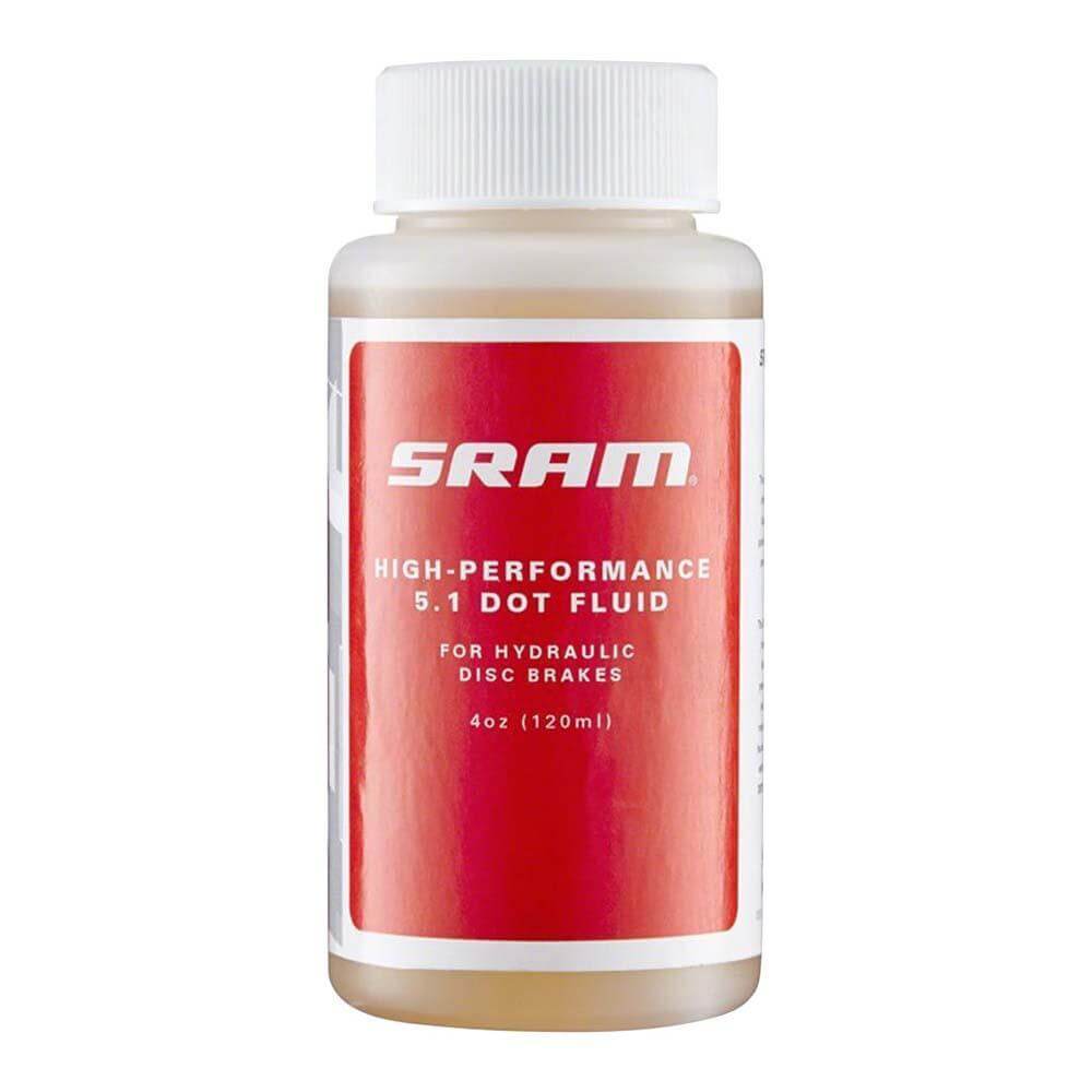 SRAM 5.1 DOT Hydraulic Brake Fluid 4oz | Strictly Bicycles 