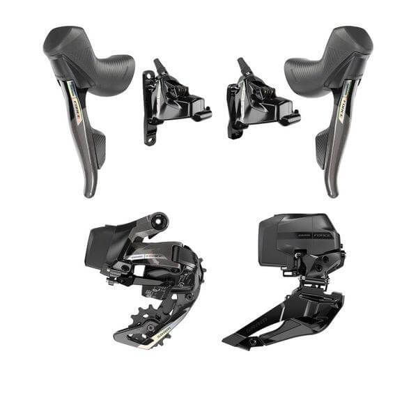 SRAM Force AXS 12-Speed 2X Groupset Kit | Strictly Bicycles 