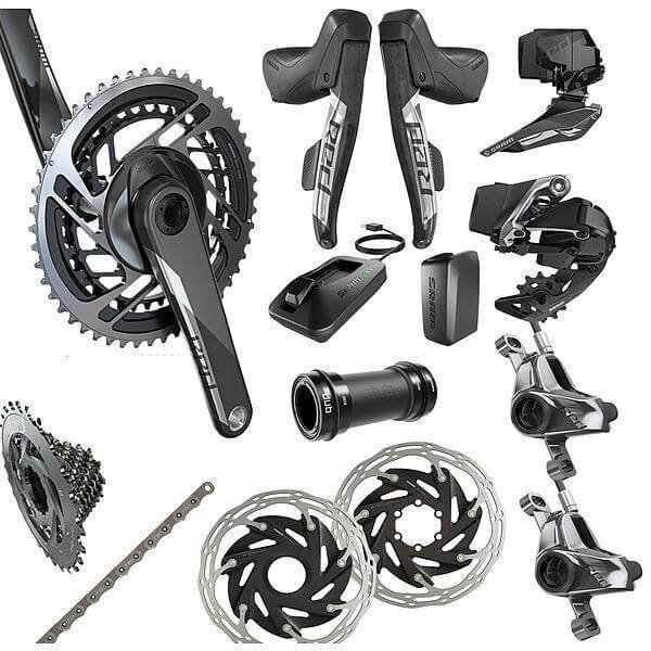 RED eTap AXS HRD 2X with Power Meter Groupset – Strictly Bicycles