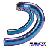 Supacaz Bling Tape – Oil Slick w/ Oil Slick Plugz | Strictly Bicycles