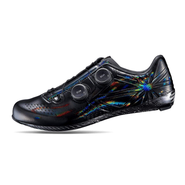 Supacaz Kazze Carbon Road Shoe - Black Holo | Strictly Bicycles