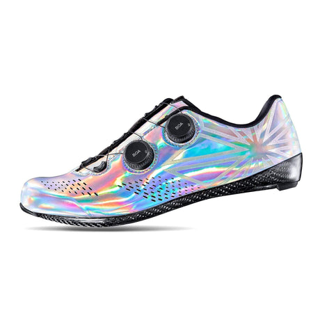 Supacaz Kazze Carbon Road Shoe - Hologram | Strictly Bicycles 