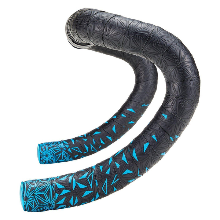 Supacaz Super Sticky Kush Star Fade – Neon Blue | Strictly Bicycles 