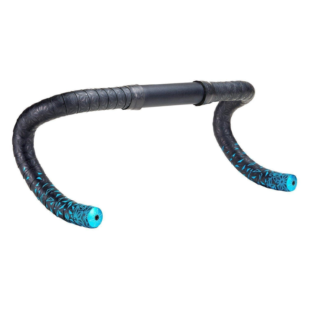Supacaz Super Sticky Kush Star Fade – Neon Blue | Strictly Bicycles 