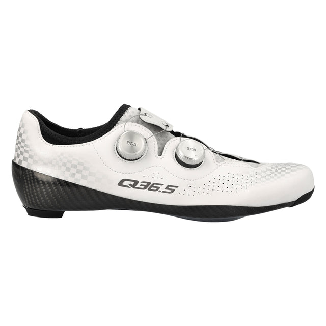 Q36.5 Unique Pro 4.0 Road Shoes Check White | Strictly Bicycles