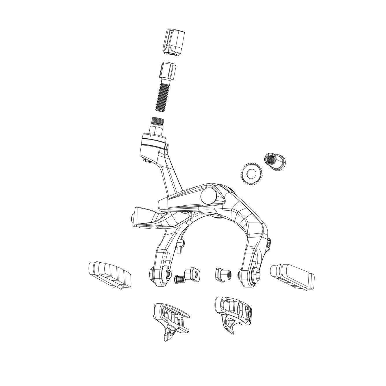 Image of Zipp Platinum Pro Evo Brake Pad Inserts | Strictly Bicycles