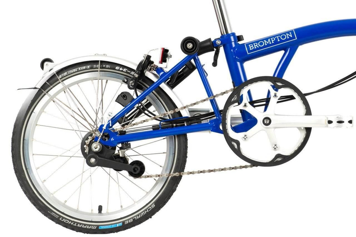 C Line Explore with Battery Lighting - Silver - Strictly Bicycles