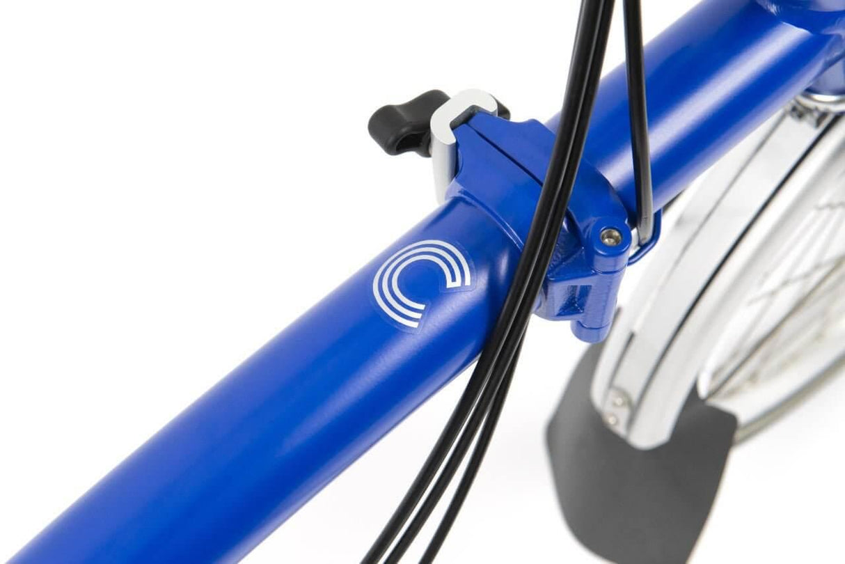 C Line Explore with Battery Lighting - Silver - Strictly Bicycles